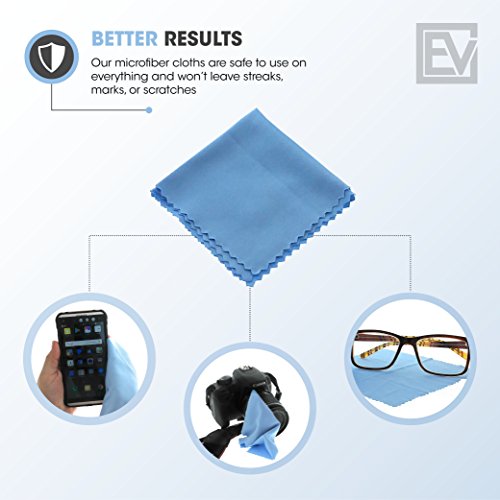 100/500/1000 PCS Microfiber Cleaning Cloths For Phone Screen, Eye Glasses,  Etc.